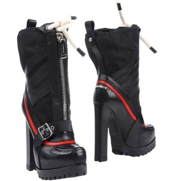 DSquared Snow Mobile Boots Size 39 - Picture 1 of 7